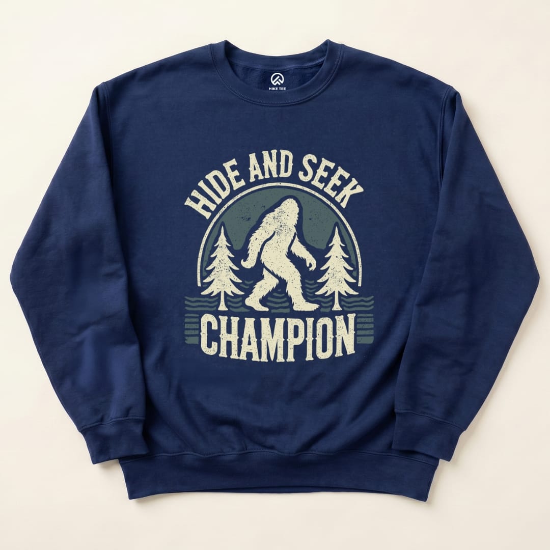 Champion Sweatshirt Hike Tee Sweatshirt Navy / S