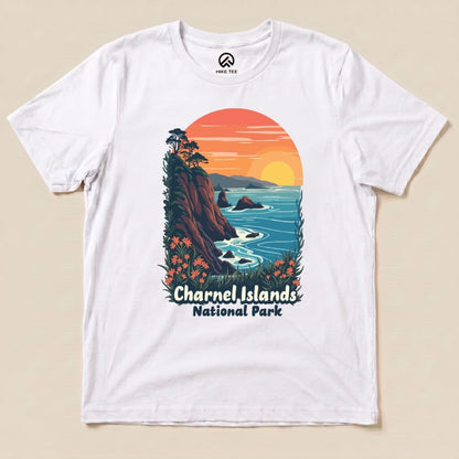 Hike Tee T-Shirt White / S Channel Islands National Park Scenic Shirt