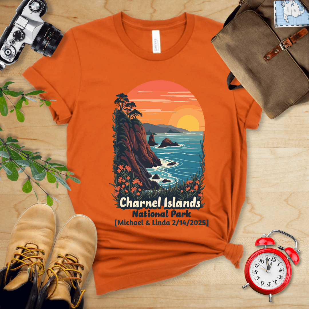 AnywherePOD T-Shirt Autumn / S Channel Islands National Park Shirt + Personalization