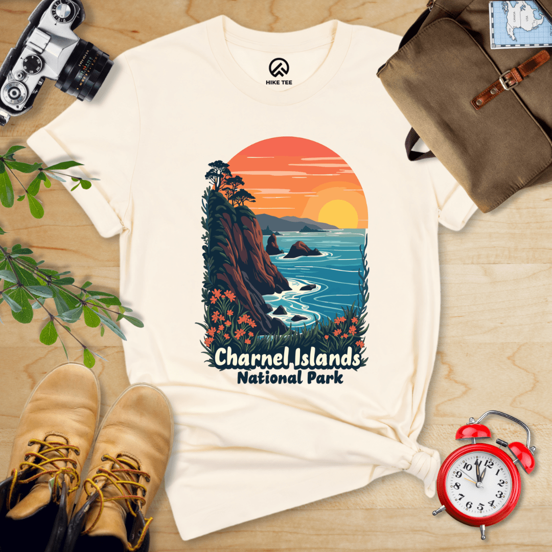 Hike Tee T-Shirt Natural / S Channel Islands National Park Shirt