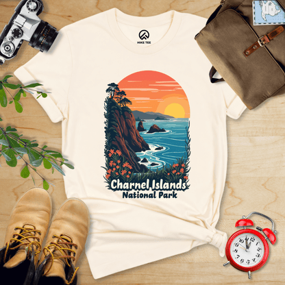 Hike Tee T-Shirt Natural / S Channel Islands National Park Shirt