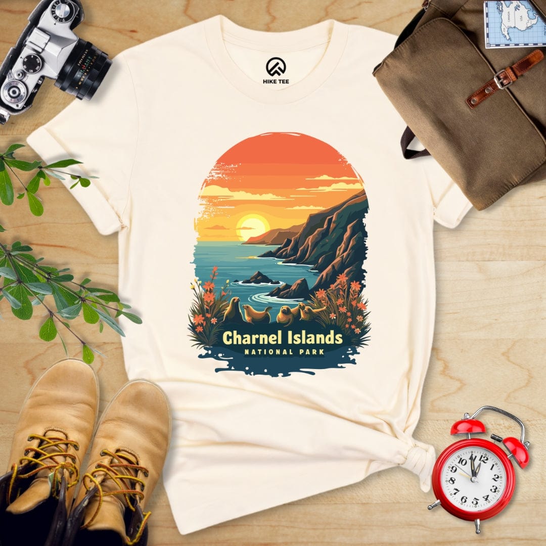 Hike Tee T-Shirt Natural / S Channel Islands National Park Shirt