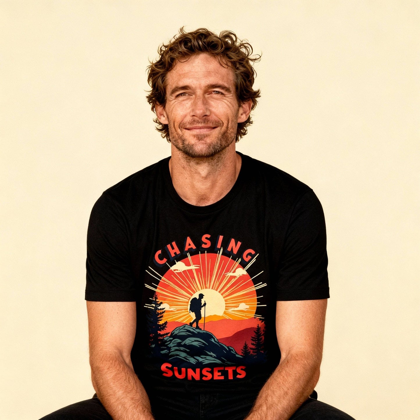 Hike Tee T-Shirt Chasing Sunsets Shirt