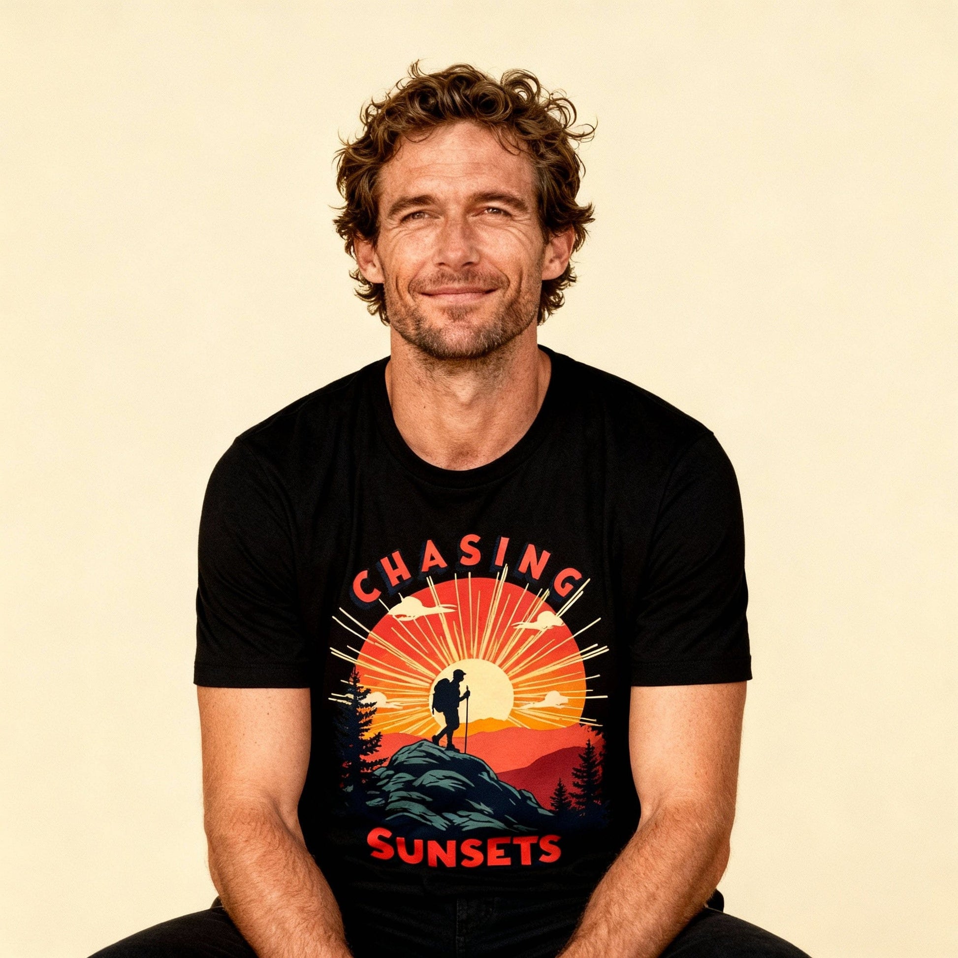 Hike Tee T-Shirt Chasing Sunsets Shirt