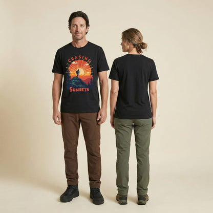 Hike Tee T-Shirt Chasing Sunsets Shirt