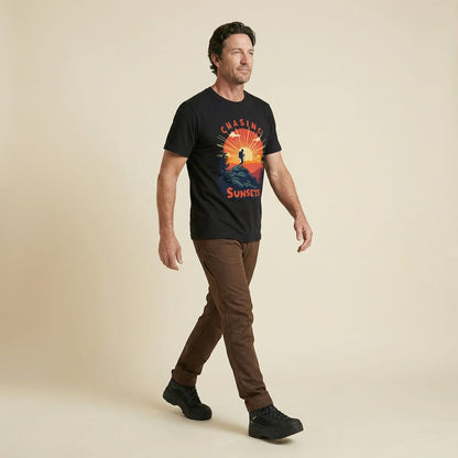 Hike Tee T-Shirt Chasing Sunsets Shirt