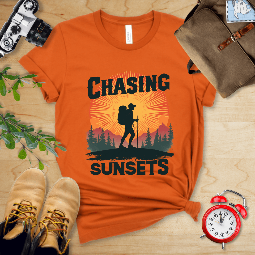 Printify T-Shirt Autumn / S Chasing Sunsets Shirt