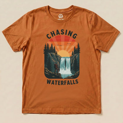 Hike Tee T-Shirt Autumn / S Chasing Waterfalls Shirt