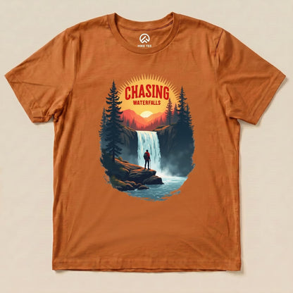 Hike Tee T-Shirt Autumn / S Chasing Waterfalls Shirt