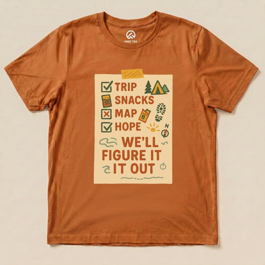 Hike Tee T-Shirt Autumn / S Checklist Shirt