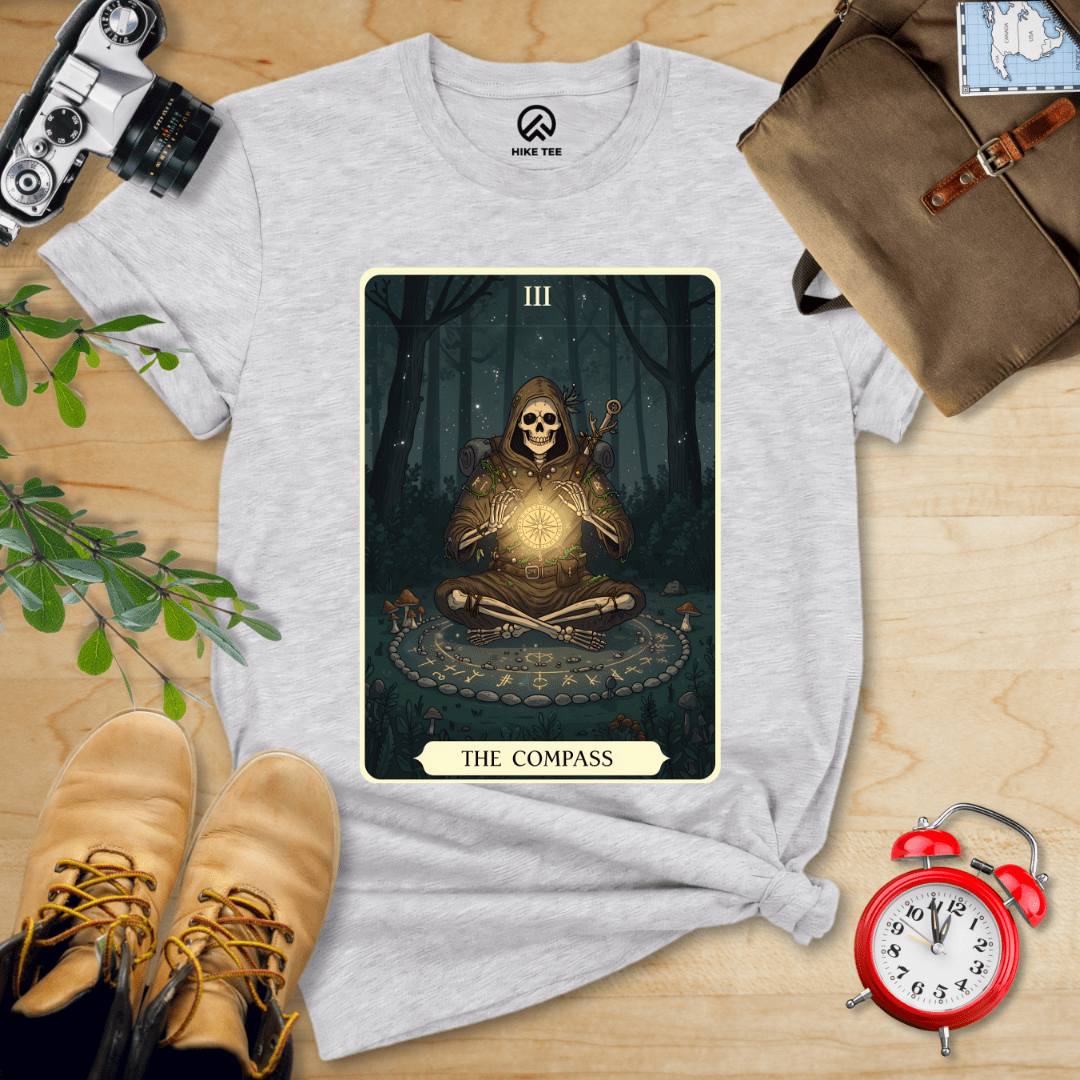 Hike Tee T-Shirt Athletic Heather / S Compass Card Shirt