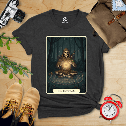 Hike Tee T-Shirt Dark Grey Heather / S Compass Card Shirt