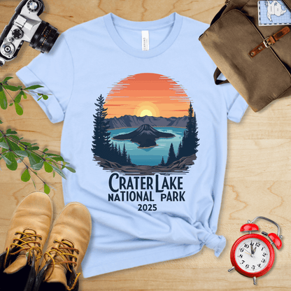 AnywherePOD T-Shirt Crater Lake National Park Shirt + Personalization