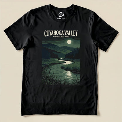 Hike Tee T-Shirt Black / S Cuyahoga Valley National Park Ohio Shirt