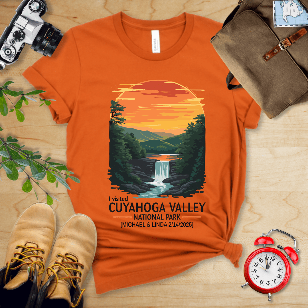 AnywherePOD T-Shirt Autumn / S Cuyahoga Valley National Park Shirt + Personalization