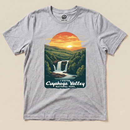 Hike Tee T-Shirt Athletic Heather / S Cuyahoga Valley National Park Shirt