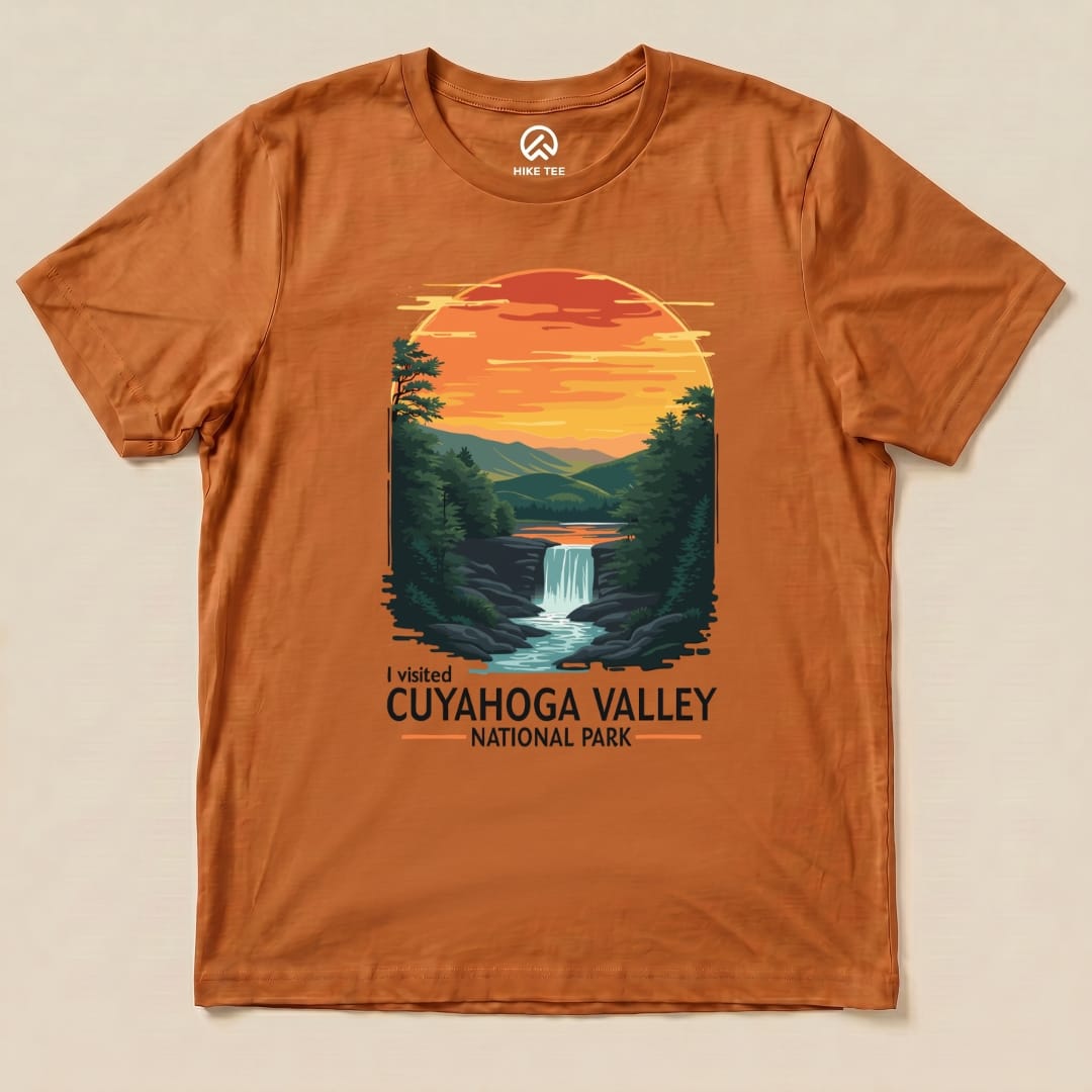 Hike Tee T-Shirt Autumn / S Cuyahoga Valley National Park Shirt