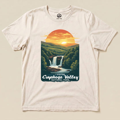 Hike Tee T-Shirt Natural / S Cuyahoga Valley National Park Shirt