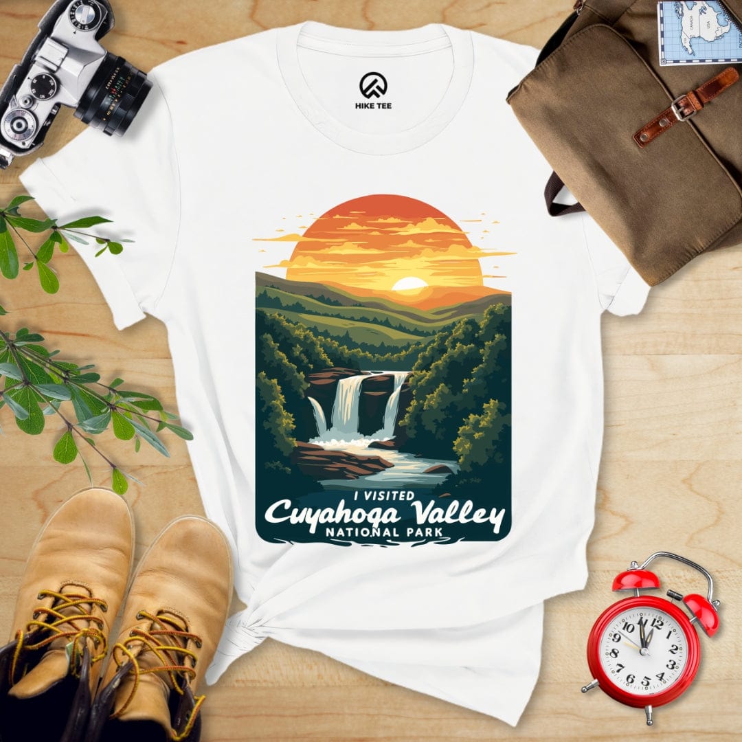 Hike Tee T-Shirt White / S Cuyahoga Valley National Park Shirt