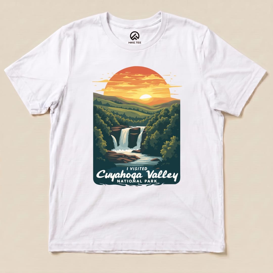 Hike Tee T-Shirt White / S Cuyahoga Valley National Park Shirt