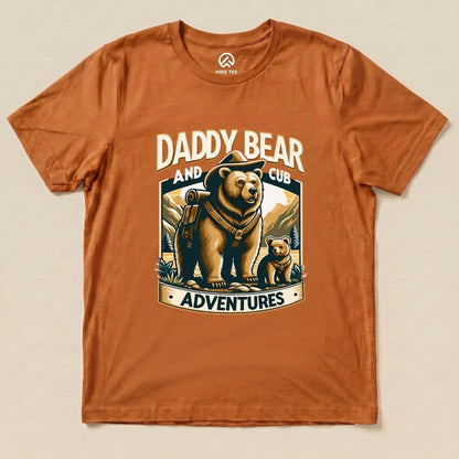 Daddy Bear And Cub Shirt Hike Tee T-Shirt Autumn / S
