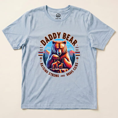 Daddy Bear Shirt Hike Tee T-Shirt Baby Blue / S