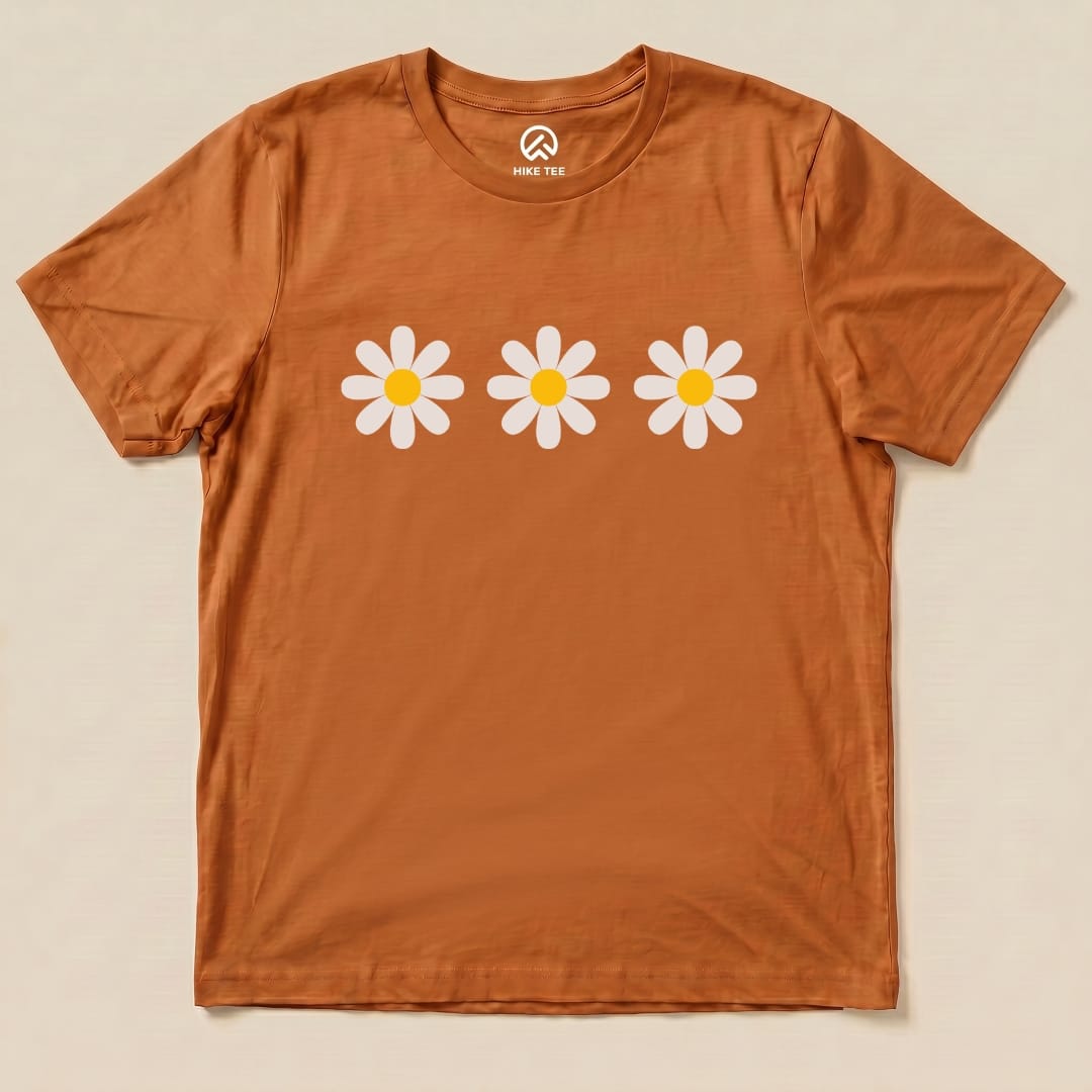 Hike Tee T-Shirt Autumn / S Daisy Flowers Shirt
