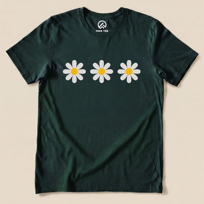 Hike Tee T-Shirt Forest / S Daisy Flowers Shirt