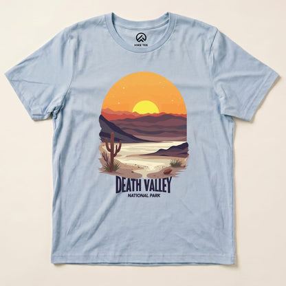 Hike Tee T-Shirt Baby Blue / S Death Valley National Park Scenery Shirt