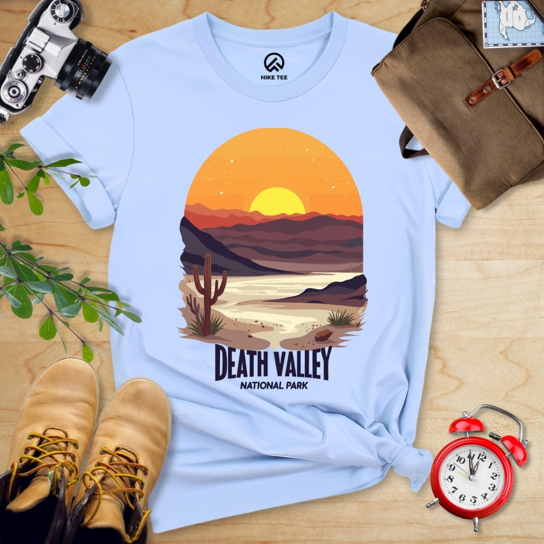 Hike Tee T-Shirt Baby Blue / S Death Valley National Park Shirt