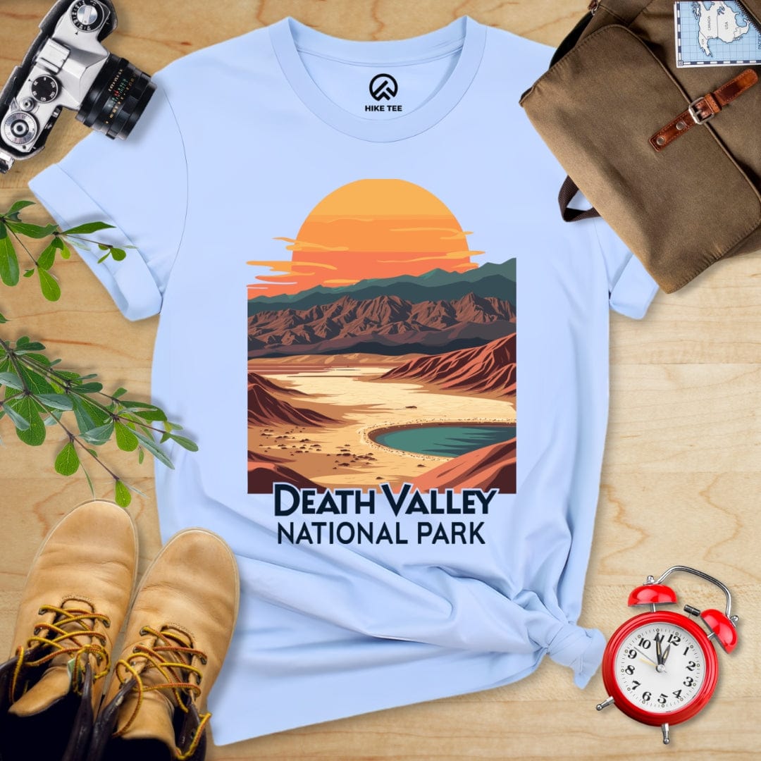 Hike Tee T-Shirt Baby Blue / S Death Valley National Park Shirt