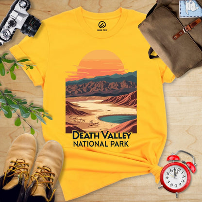 Hike Tee T-Shirt Gold / S Death Valley National Park Shirt