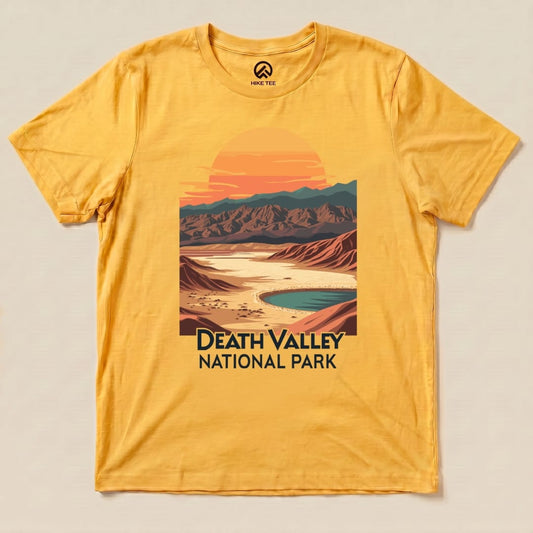 Hike Tee T-Shirt Gold / S Death Valley National Park Shirt
