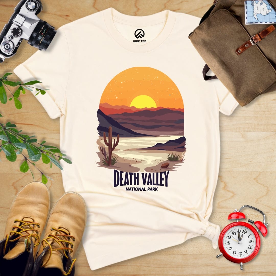 Hike Tee T-Shirt Natural / S Death Valley National Park Shirt