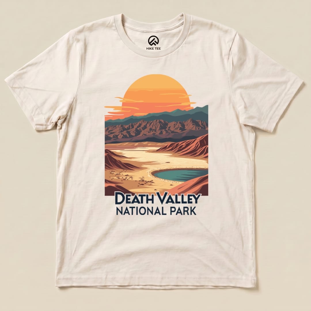 Hike Tee T-Shirt Natural / S Death Valley National Park Shirt