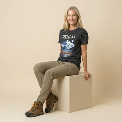 Hike Tee T-Shirt Denali Alaska Vintage Shirt