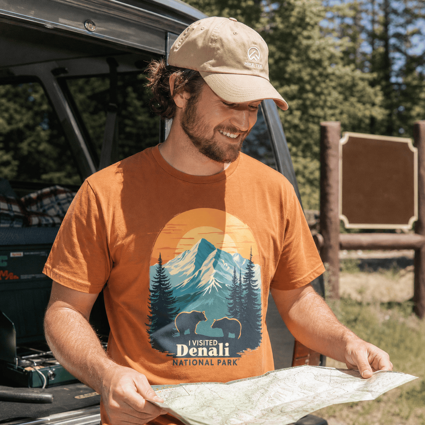 Denali National Park Shirt Hike Tee T-Shirt