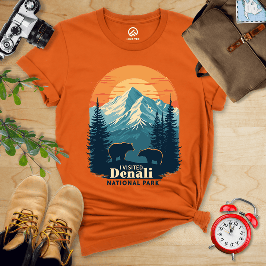Hike Tee T-Shirt Autumn / S Denali National Park Shirt