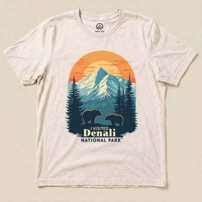 Hike Tee T-Shirt Natural / S Denali National Park Shirt