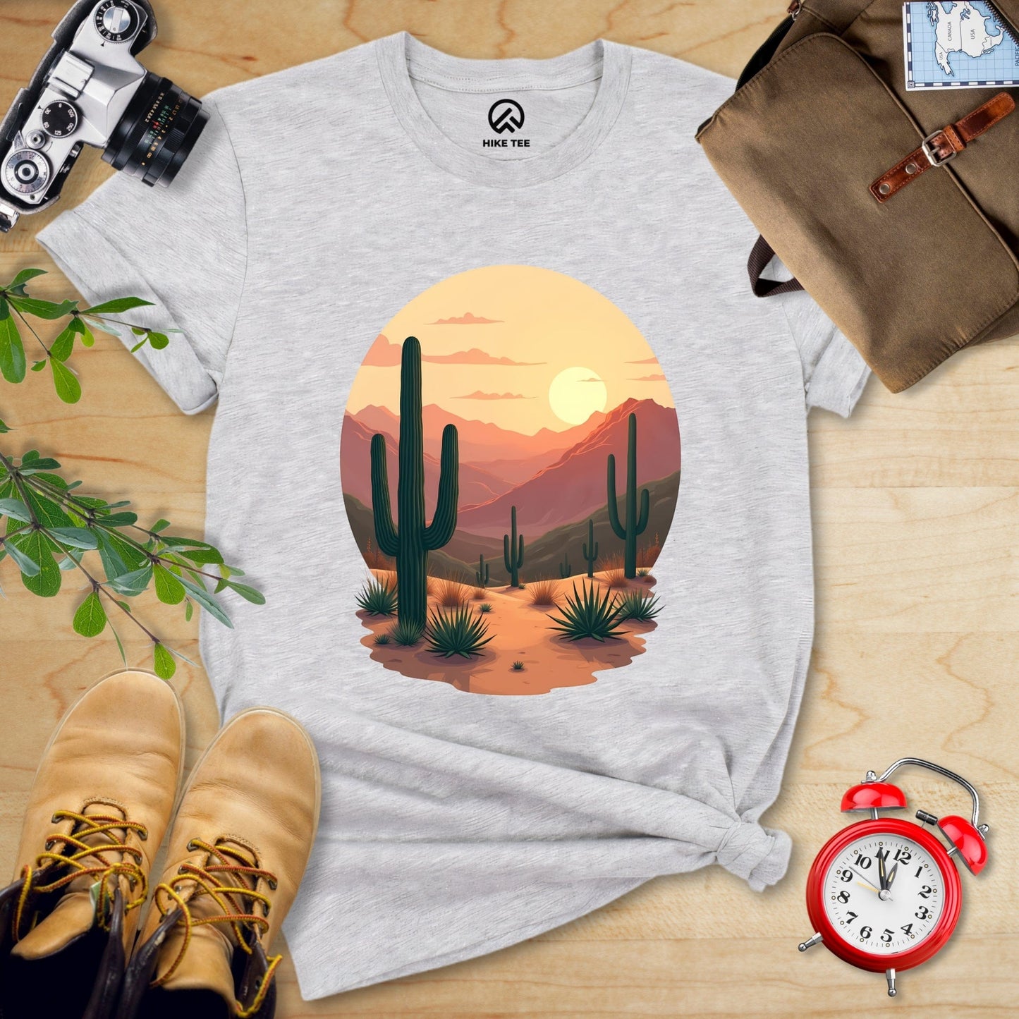 Hike Tee T-Shirt Athletic Heather / S Desert Shirt