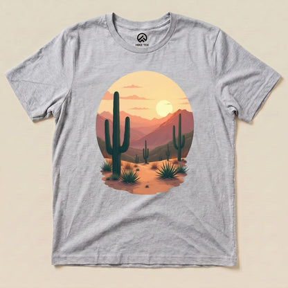 Hike Tee T-Shirt Athletic Heather / S Desert Shirt