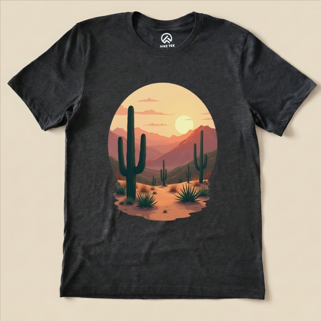 Hike Tee T-Shirt Dark Grey Heather / S Desert Shirt