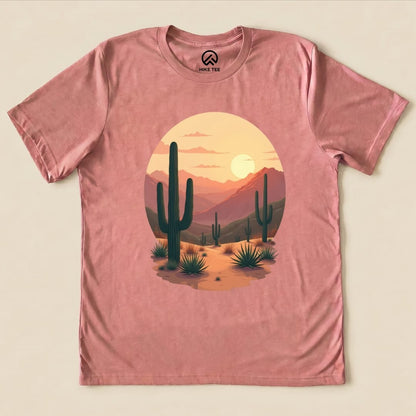 Hike Tee T-Shirt Heather Mauve / S Desert Shirt