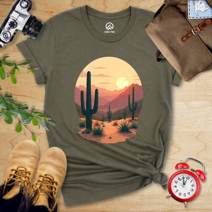 Hike Tee T-Shirt Military Green / S Desert Shirt