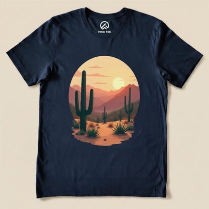 Hike Tee T-Shirt Navy / S Desert Shirt