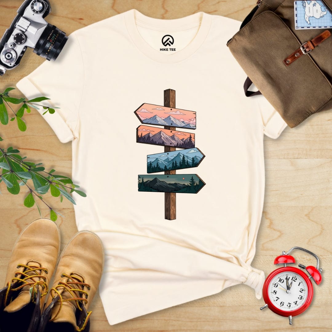 Hike Tee T-Shirt Natural / S Direction Adventure Shirt