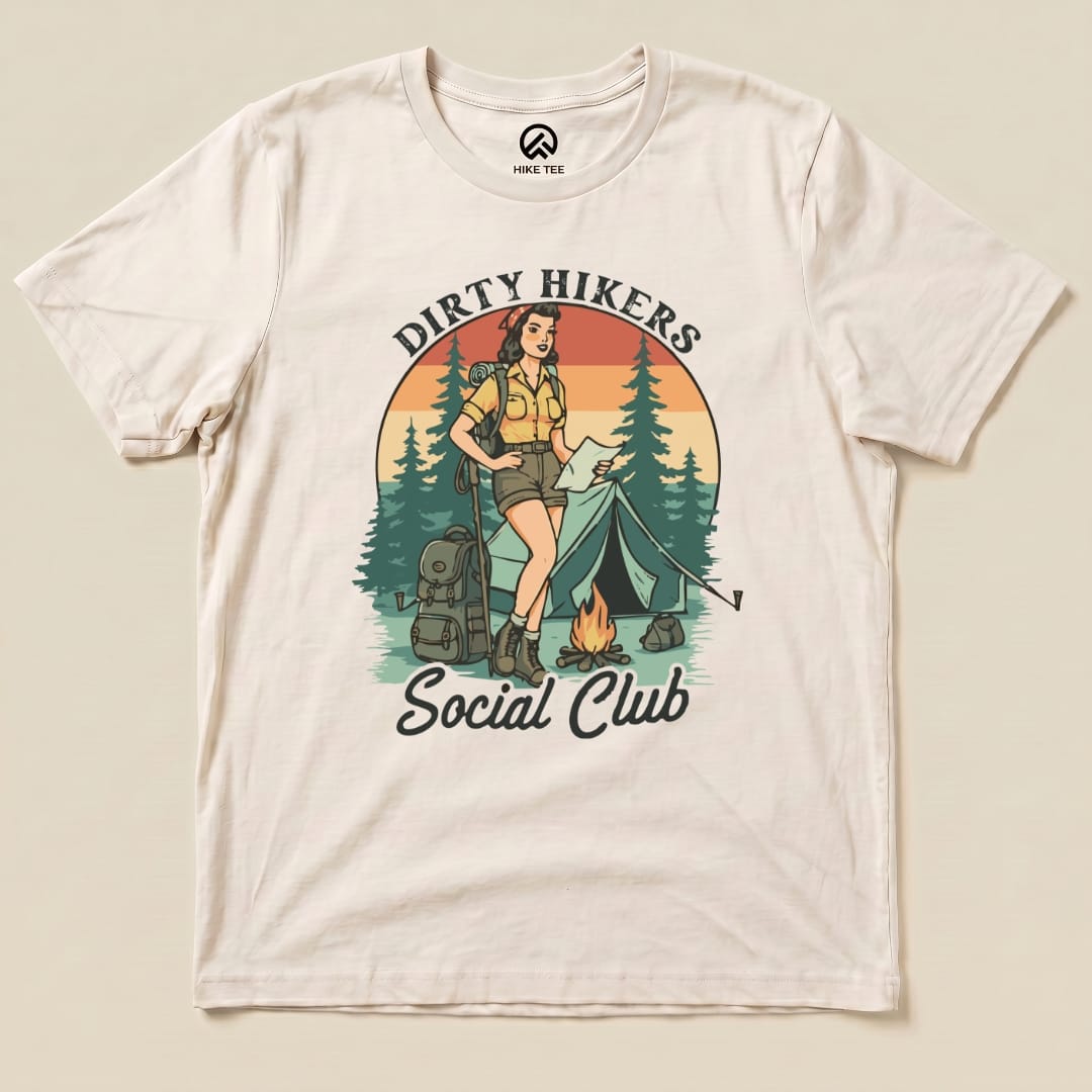 Dirty Hikers Shirt Printify T-Shirt Natural / S