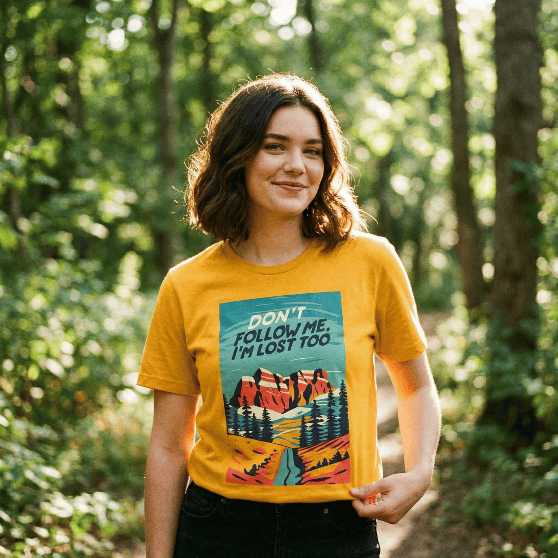 Hike Tee T-Shirt Don't Follow Me Shirt