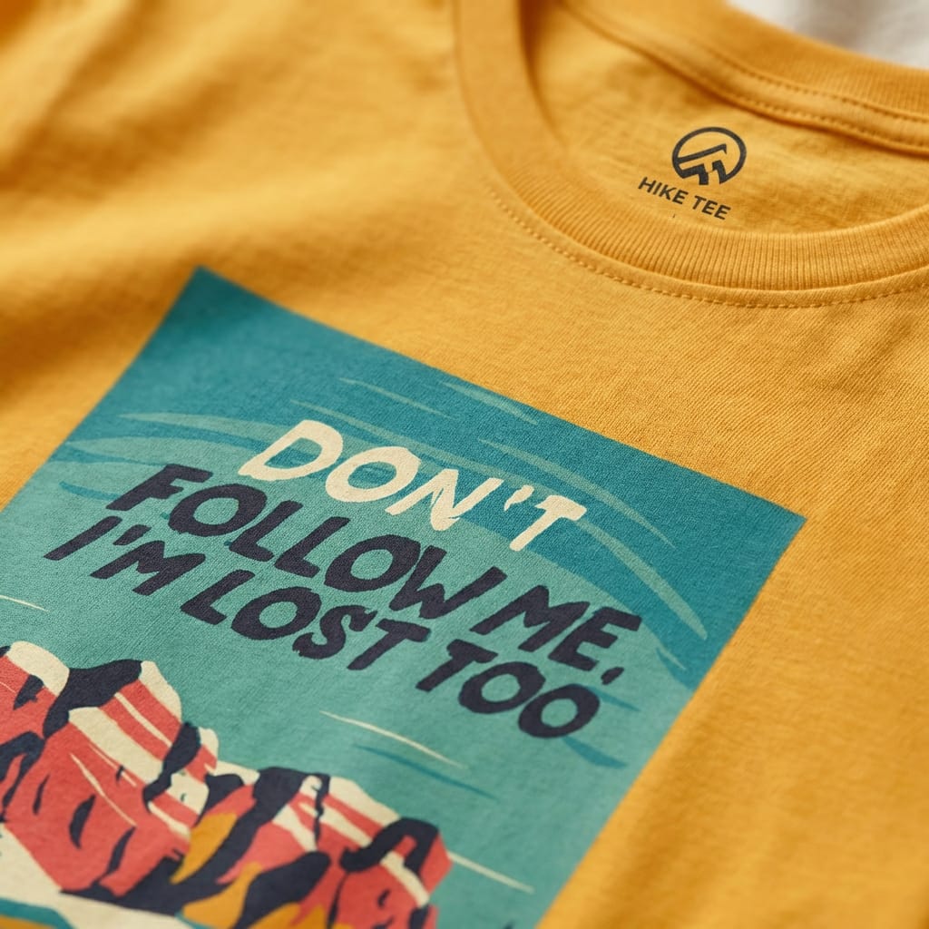 Hike Tee T-Shirt Don't Follow Me Shirt