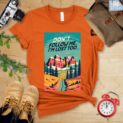 Printify T-Shirt Autumn / S Don't Follow Me Shirt